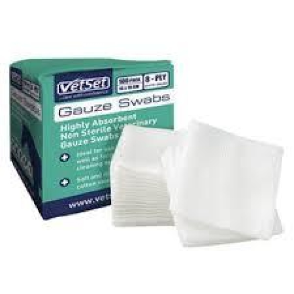 Vetset Usterile Swabs